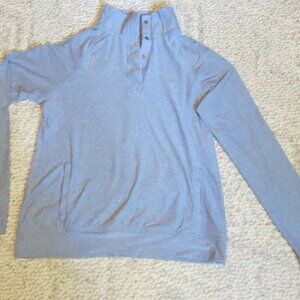 Womens Tatum Colosseum 1/4 snap pullover medium infinity blue